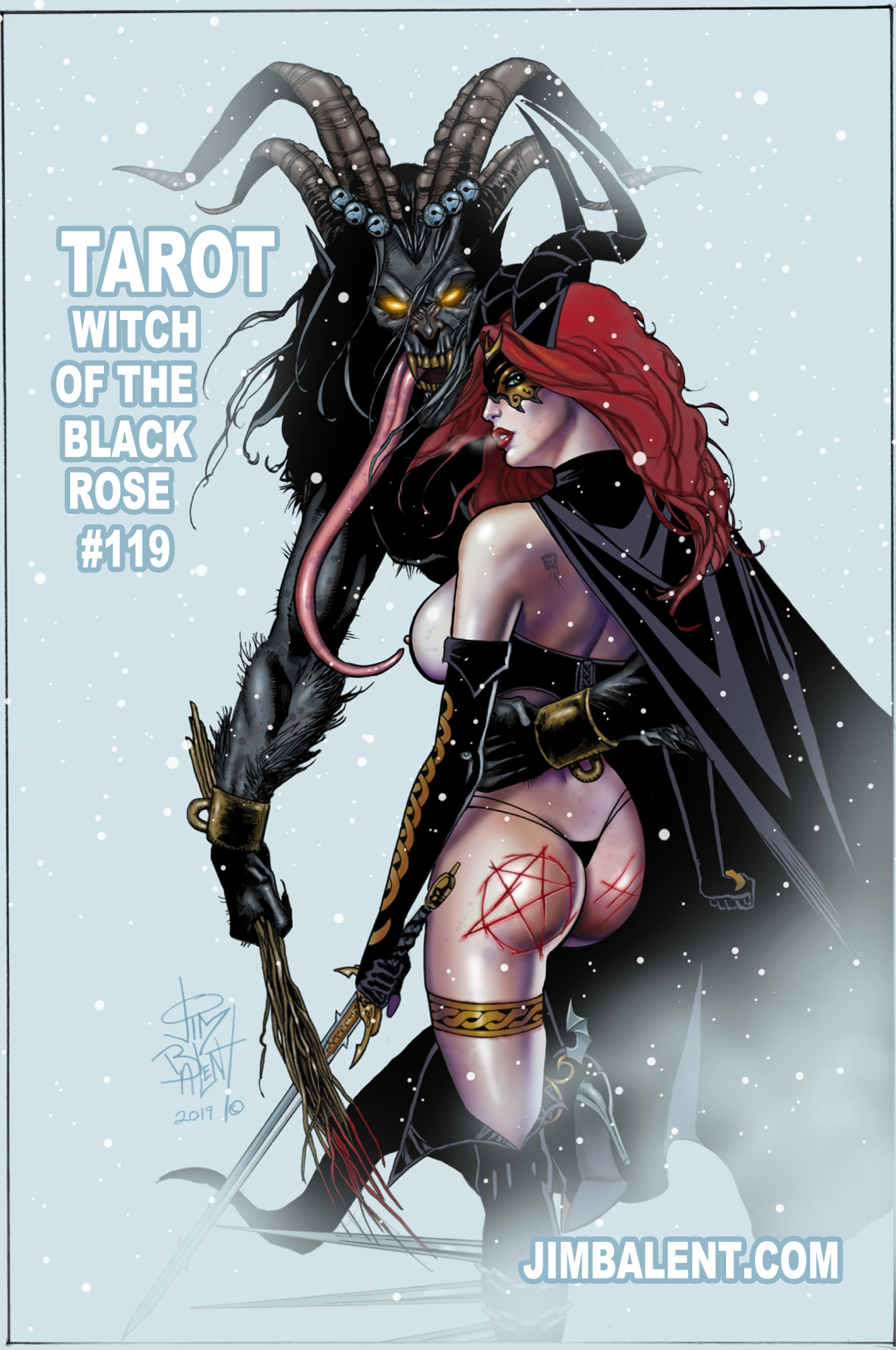 Tarot#119 Skyclad Tarot & Krampus